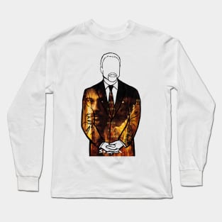 David Fincher (Se7en) Portrait Long Sleeve T-Shirt